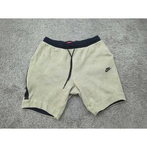 Nike Tech Shorts Mens Large Subtle Pull On Elastic‎ Waist Fleece Athletic Gym